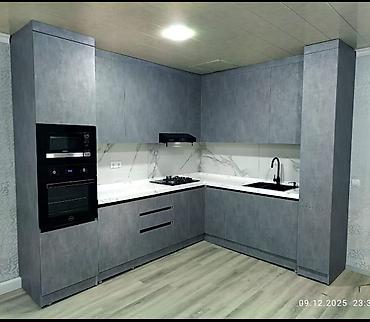 membran mdf: Sifarişlə mətbəx dəsti, Özü çəkən petlələr, MDF, Kredit yoxdur — 3