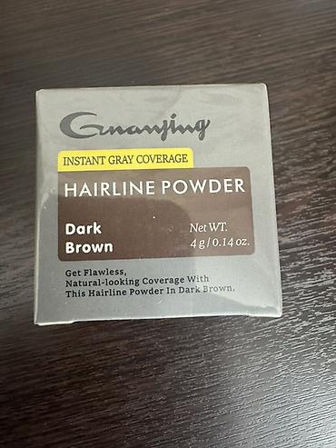 Красота и здоровье: Məhsul: GnanJing Hairline Powder – Dark Brown Çəki: 4 q / 0.14 oz — 1