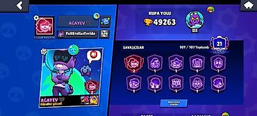 dynacord 2: Brawl Stars hesabı – yüksək göstəricilər və tam kolleksiya - Kupa — 2
