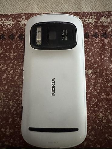 idmana aid şəkillər cəkmək: Nokia 808 Pureview, 16 GB, rəng - Ağ, Sensor — 1