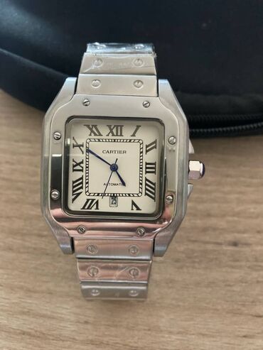 hiruski celik: Cartier Santos A+ Replika Dimenzije - 42x35mm Debljina - 8.8mm