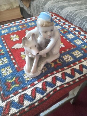 Fiqurlar: Fiqur, Keramika, rəng - Mavi — 1