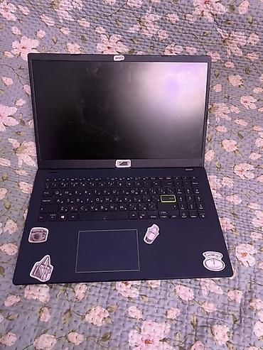 Ноутбуктар жана аксессуарлар: Ноутбук ASUS (серия VivoBook/15") в синем цвете. Ключевые — 3