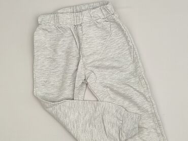 spodnie dla puszystych z wysokim stanem: Sweatpants, 3-4 years, 98/104, condition - Very good