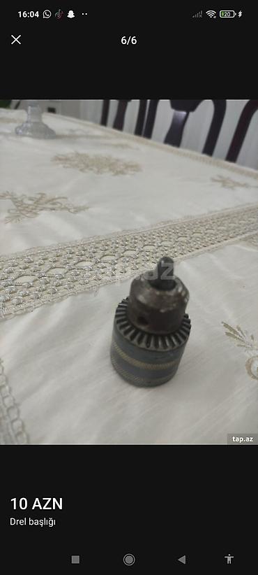 drel şurup bağlayan: Məhsul: Drel başlığı (patron) Təsvir: - Mexaniki açarlı patron — 4