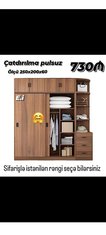 dəhliz şkafı: Dolab yeni qarderob paltar dolabı — 1