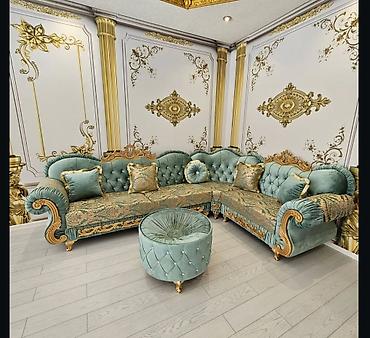 Sifarişlə divanlar: Divan, Qonaq otağı üçün, Parça, Bazasız, Açılmayan — 13