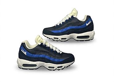 95 crvene: Nike Air Max 95 patike – crno/plavo-bela kombinacija - Kultni Air Max — 1
