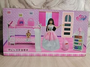 спальни для кукол: Игровой набор «Fashionable bedroom / Fashion Girl» Состав набора: - — 3