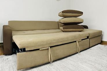 Угловые диваны: Угловой диван, C подушками — 8