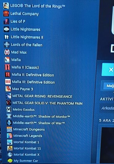 Digər oyun və konsollar: Qeyd oyunlar hemiselikdir notebok pc yazilir sexsi hesabiniza yazilir — 6