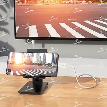 hdmi micro usb: Кабель-переходник BOROFONE DH10 Type-C to HDMI — удобный адаптер — 3