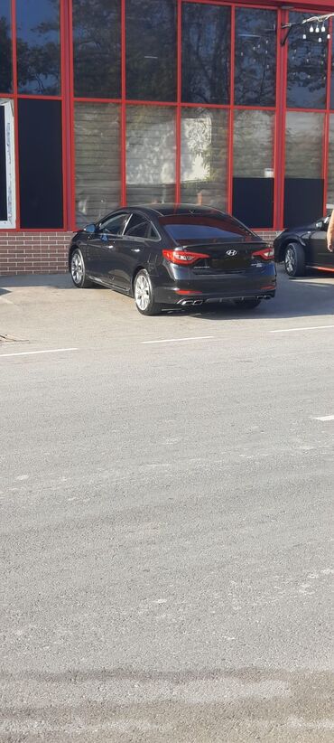 Hyundai: Hyundai Sonata – Sport 2.0T (Turbo) - Kuzov: sedan, qara rəng - — 18