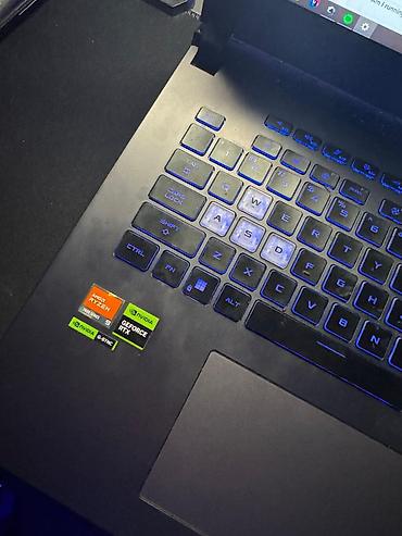 kredit noutbuklar: ASUS ROG Strix oyun noutbuku Texniki xüsusiyyətlər: - Prosessor: AMD — 1