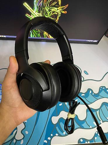 yaxa mikrofon: İşlənmiş Simli Qulaqcıqlar, Razer, rəng - Qara — 2
