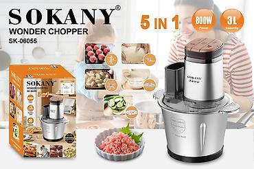 Кухонный измельчитель SOKANY Wonder Chopper SK-06055 - 5 в 1: рубка