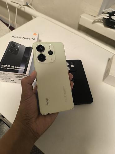смарт очки с камерой: Redmi, Redmi Note 14, Б/у, 256 ГБ, цвет - Золотой — 1