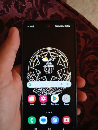 Samsung Galaxy A72, 128 GB, rəng - Qara, Sensor, Barmaq izi, İki sim kartlı