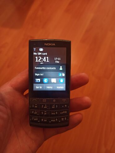 retro telefonlar: Nokia X30, rəng - Qara, Düyməli