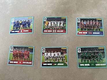 isvecrə: Məhsul: Panini “We Are” futbol kolleksiya stikerləri seti Təsvir: - — 1