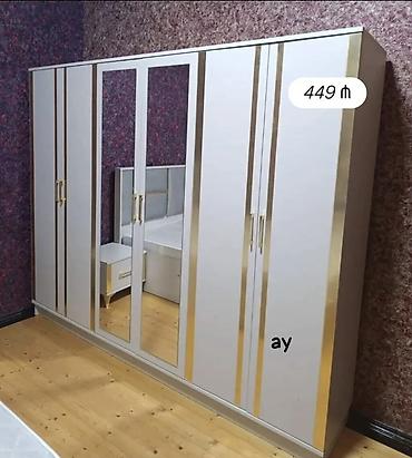 qapi demir qapi seyf qapi: Yeni, 6 qapı, Güzgülü, Açılan, Düz dolab — 4
