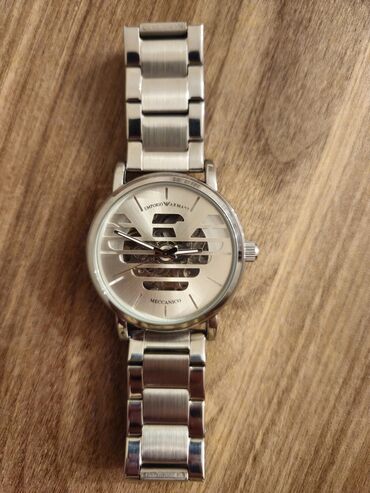 bvlgari saat qiymeti: Yeni, Qol saatı, Emporio Armani, rəng - Gümüşü