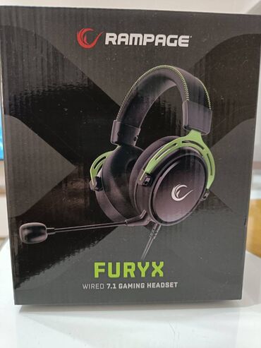 a1 apple slusalice: Rampage RM-F5 FURY-X 7.1 gejmerske slušalice NOVO Na prodaju Rampage