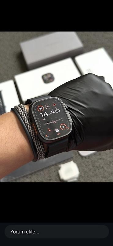muzik: Apple Watch Ultra 3 Black 100 pil • Veziyyəti idealdır • Qutusu və — 2