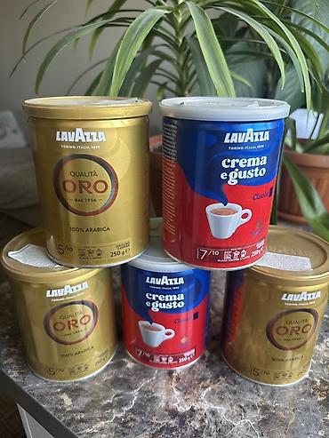 Кофе Lavazza в жестяных банках по 250 г. - Lavazza Qualità Oro — 100%