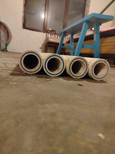 Su boruları: Su borusu, Qofrasız, Plastik, 62 mm, Yeni — 2