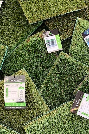 палисадник: Искусственный газон SYNLawn - Реалистичная текстура и насыщенный — 2