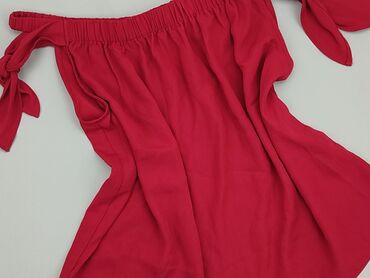 czerwone spódniczka mini: T-shirt, XS (EU 34), condition - Perfect