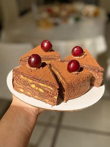 блини: Блинные торты Blinique - Формат: многослойные блинные торты - Вкусы — 2