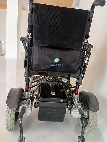 tib: Əlil arabası az işlənmiş Adapteri var 5KM Rahatlıqla gedmey olur 3 ay — 3