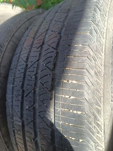 Шины и диски: 4 eded Continental teker satilir. Qiymet 1ne aiddir. 255/55/19 R19 255 — 2