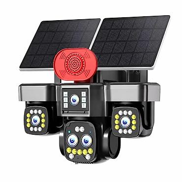 20MP 5-Lens 4G Günəş enerjili PTZ təhlükəsizlik kamerası - 4G + Günəş lalafo.az -da 20MP 5-Lens 4G Günəş enerjili PTZ təhlükəsizlik kamerası - 4G + Günəş