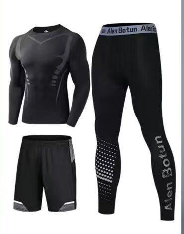 парные одежда: Спортивный костюм L (EU 40), цвет - Черный