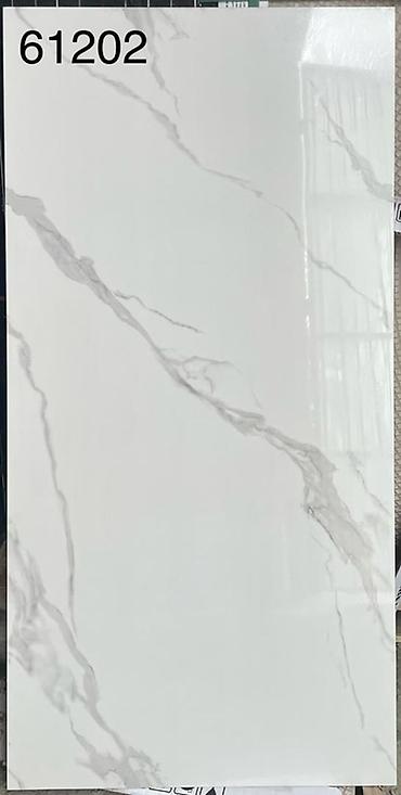 Керамогранит: Назначение: Для пола, цвет - Серый, Глянцевое покрытие, 60x120 см — 8