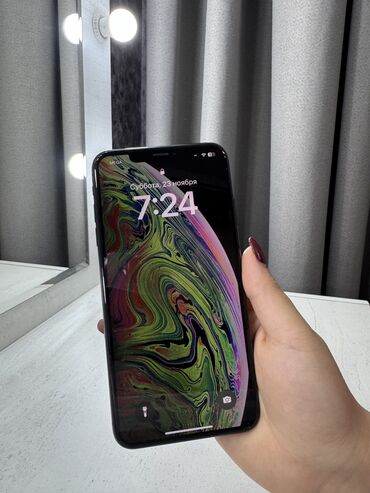 Apple iPhone: IPhone Xs Max, Б/у, 256 ГБ, Черный, 79 %