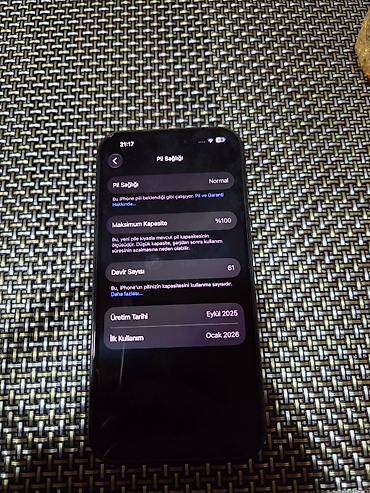 ipad mini 5 islenmis: IPhone 16, 128 GB, Qara, Zəmanət — 2