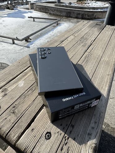 Samsung: Samsung Galaxy S24 Ultra, Б/у, 256 ГБ, цвет - Черный, В рассрочку, 1 SIM, 2 SIM, eSIM — 6