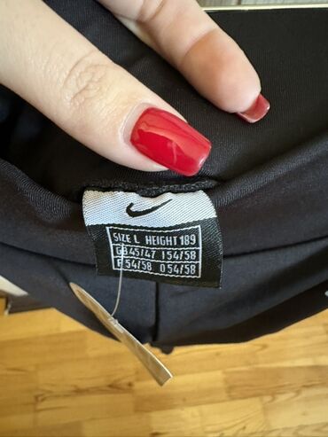 Women's Pants: Şalvar, Nike, L, rəng - Qara — 2