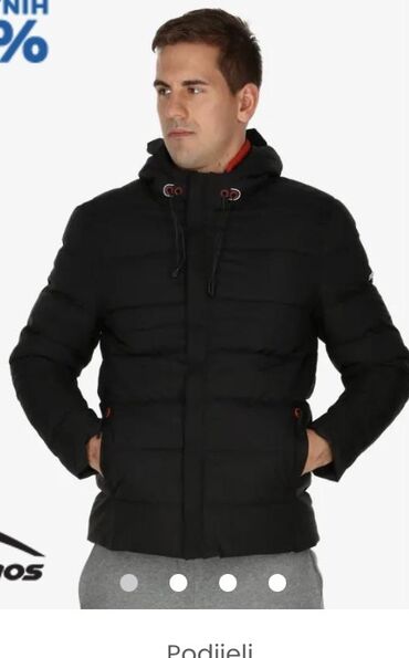 helanke za zimu: Winter jacket Cotton, XL (EU 54), color - Black