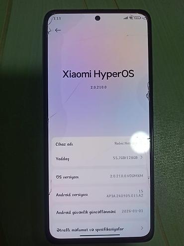 note 15: Redmi Note 14, 128 GB, rəng - Qara, İki sim kartlı — 3