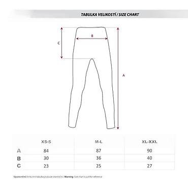 filter od zeolita: DONJI AKTIVNI VEŠ FORCE FROST, CRNA XS-S | PANTALONE - AKTIVNI — 3