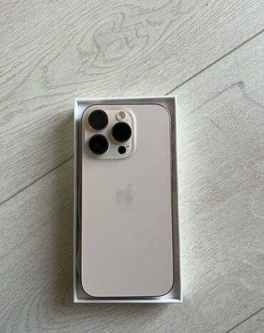 компьютеры intel core i9: IPhone 16 Pro Max, Жаңы, 1 ТБ, Заряддоочу түзүлүш, Каптама, Кабель, 100 %