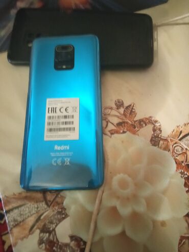 телефоны xiaomi redmi 9s: Xiaomi, Redmi Note 9S, Колдонулган, 64 ГБ, түсү - Жашыл, 2 SIM