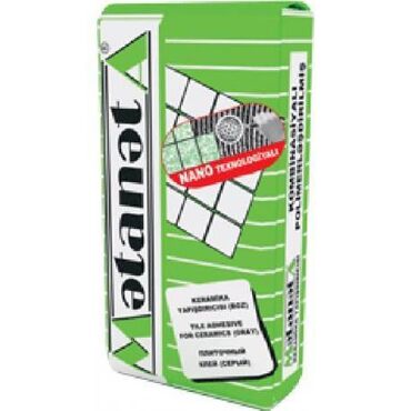 Keramika yapışdırıcıları: Kafel Metlax yapışdırıcılarının (Mata) Topdan Satışı ✔ Çatdırılma — 3