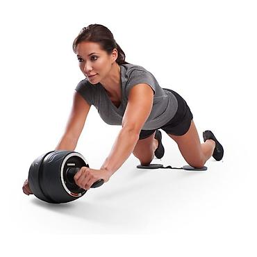 İdman və istirahət: Kinetik Qarın və Qol Məşq Aparatı – Karbon Yaylı Ab Roller Fitness — 1