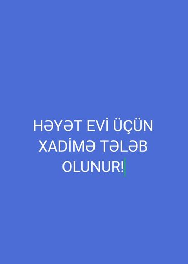 Tibb, əczaçılıq: Xadimə tələb olunur, İstənilən yaş, 3-5 illik təcrübə, Növbəli qrafik, Gündəlik ödəniş